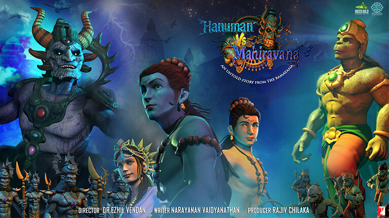 Hanuman VS Mahiravana - Official Trailer Of Upcoming Animated Hanuman Movie  & its release date - YRF