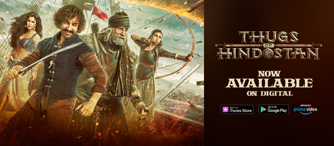 Thugs Of Hindostan Out Now On Digital