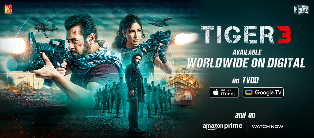 Tiger 3 - Out on Amazon Prime