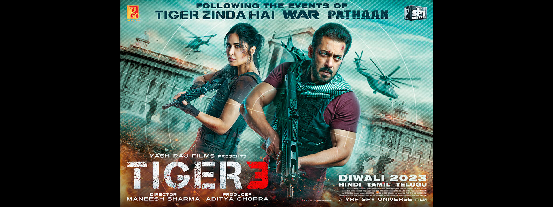 Tiger 3 - Salman Khan, Katrina Kaif