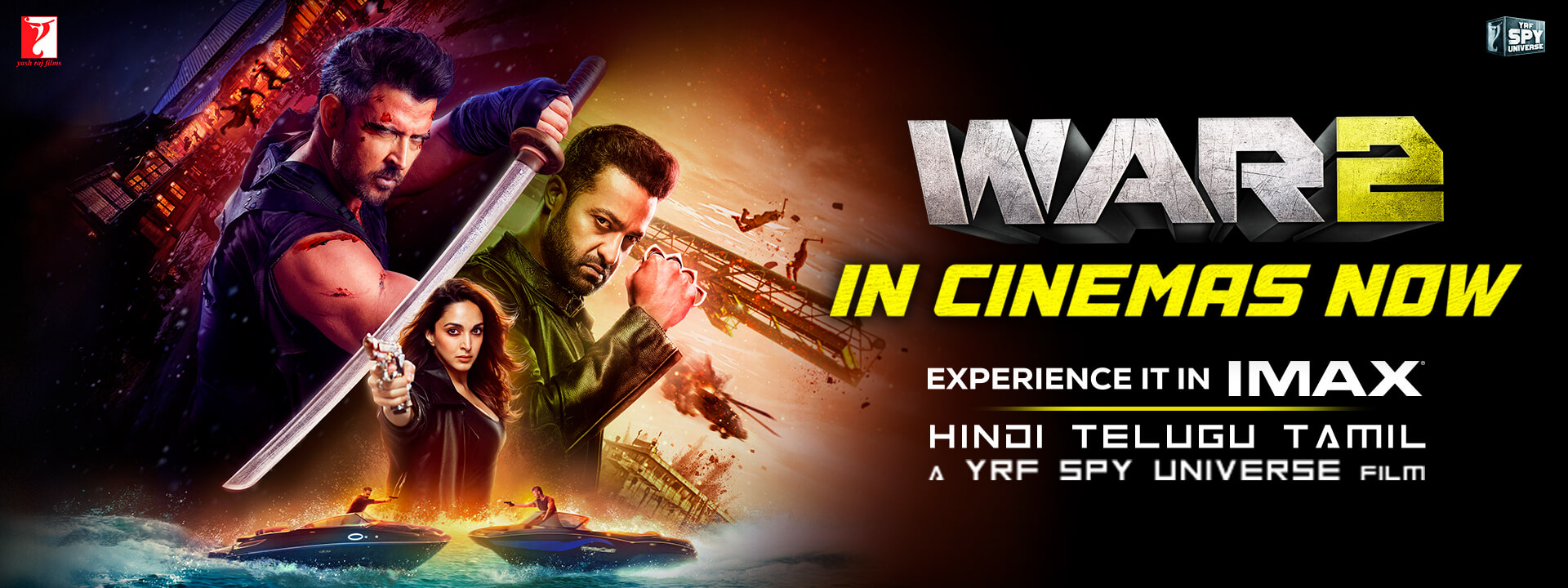 WAR 2 IN CINEMAS NOW