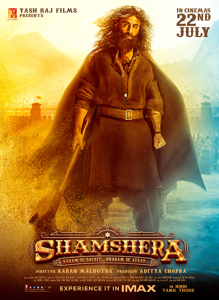 Ranbir Kapoor in and as Shamshera