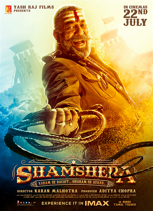 Sanjay Dutt in Shamshera Sanjay Dutt in Shamshera