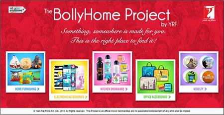 YRF's “BollyHome Project” now available on Snapdeal