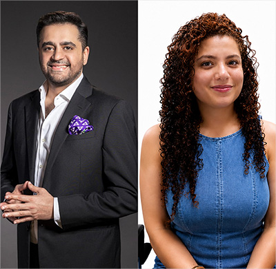 Akshaye Widhani and Zena Kotwal