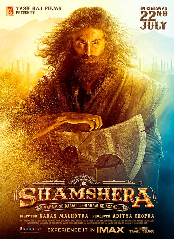 Shamshera Poster